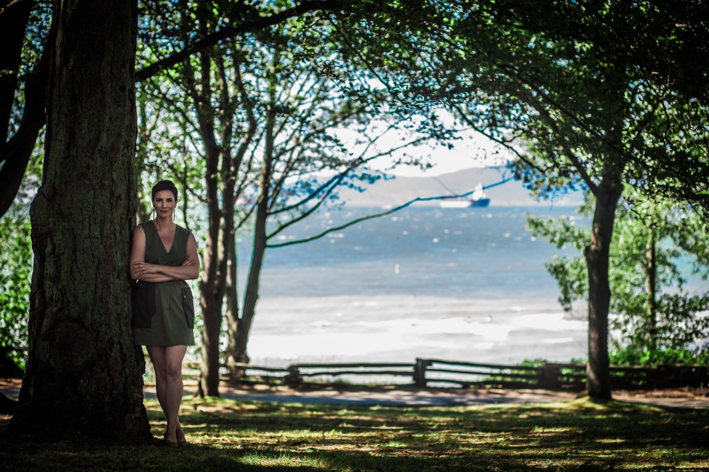 Christina Crook author of Good Burdens spends time in nature