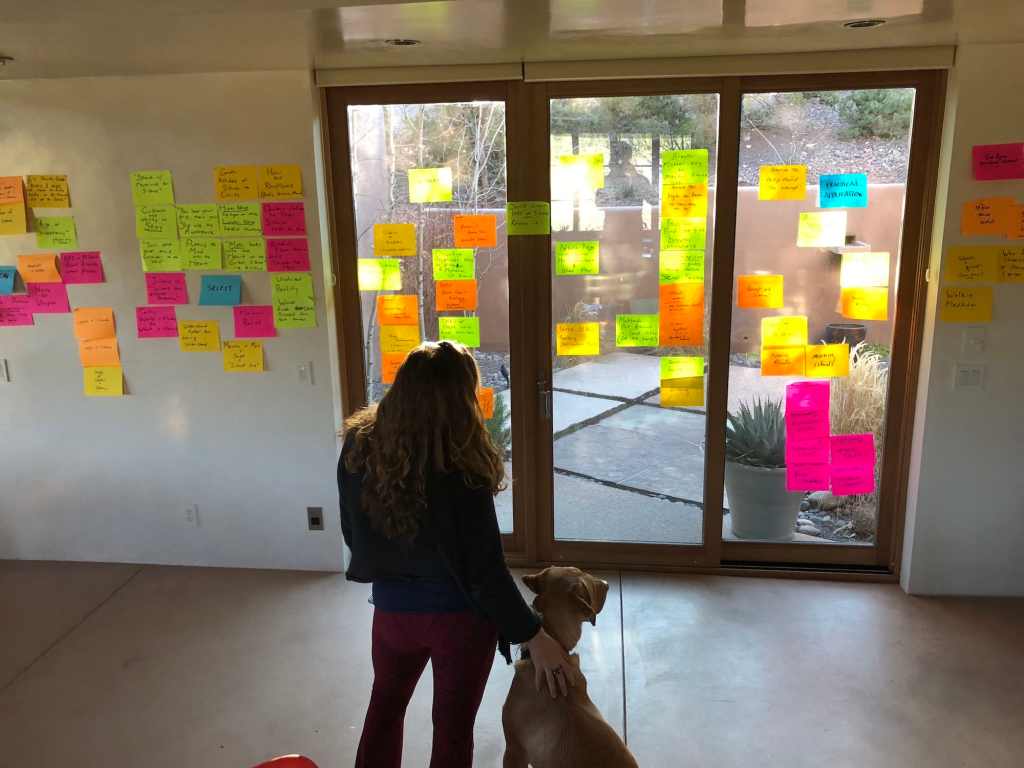 Leigh Marz ponders the power of post-its