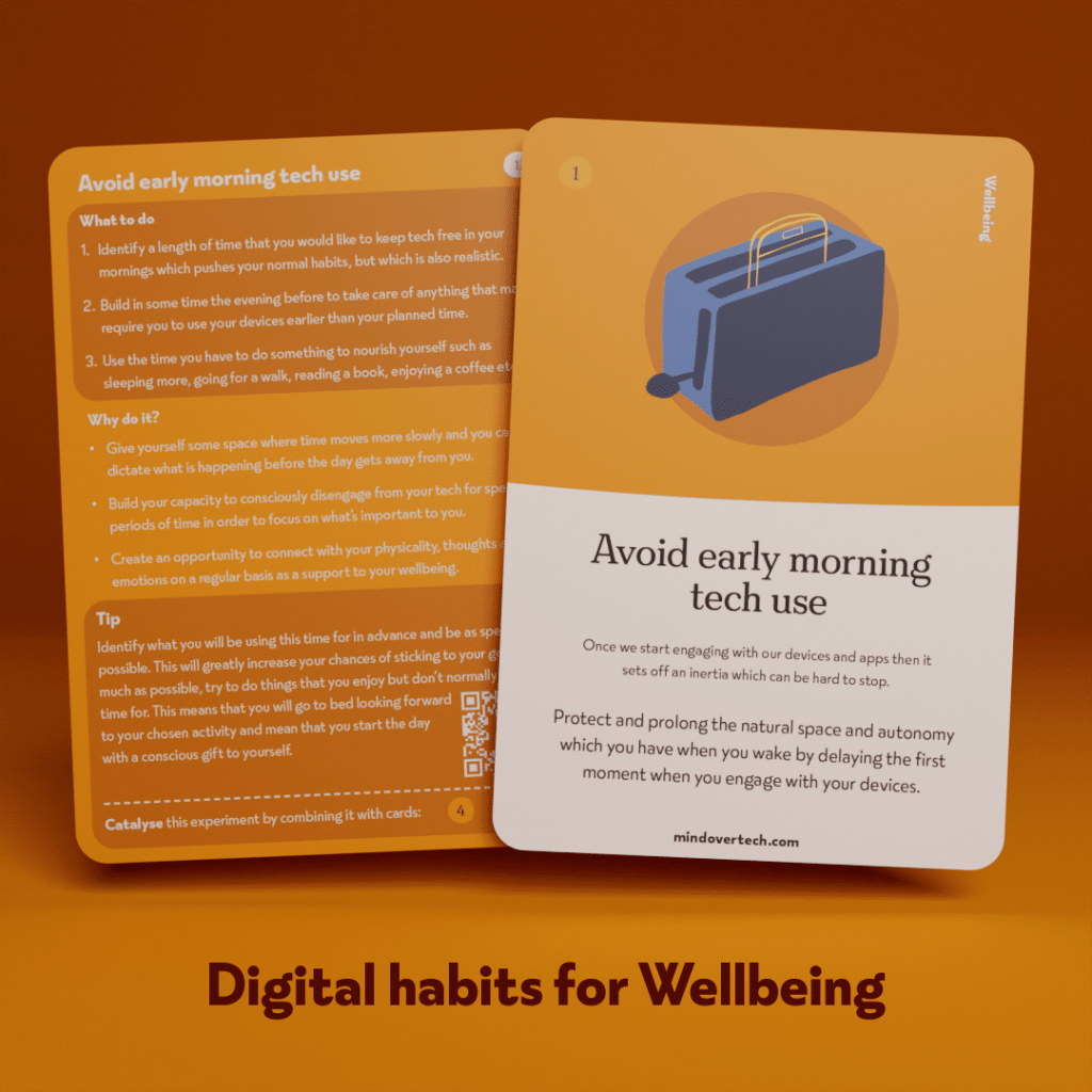 Digital Habits for Wellbeing