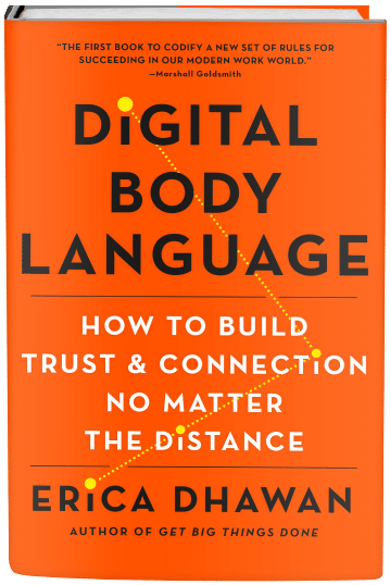 Digital Body Language book by Erica Dhawan