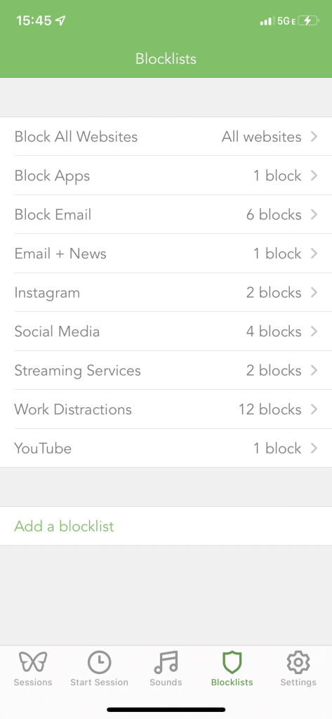 Block instagram on your iphone