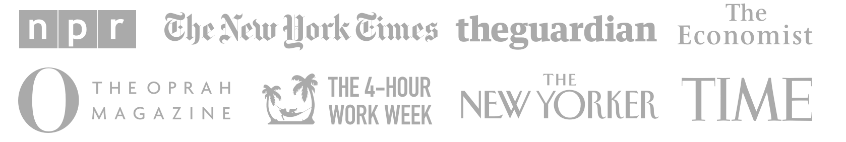 Freedom app featured in The New York Times, The Guardian, The Economist, Time, The New Yorker, and NPR